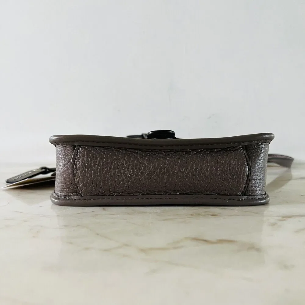 MICHAEL KORS Cooper Cinder Soft Leather Small Crossbody Bag